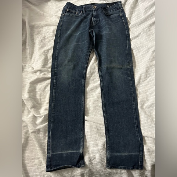 Bullhead Jeans Mens Black Denim Slim Fit  Dark Wash Pockets California 32 X 34 - Picture 1 of 7